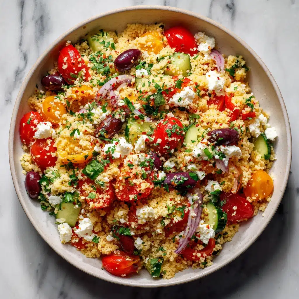 Mediterranean Couscous Salad