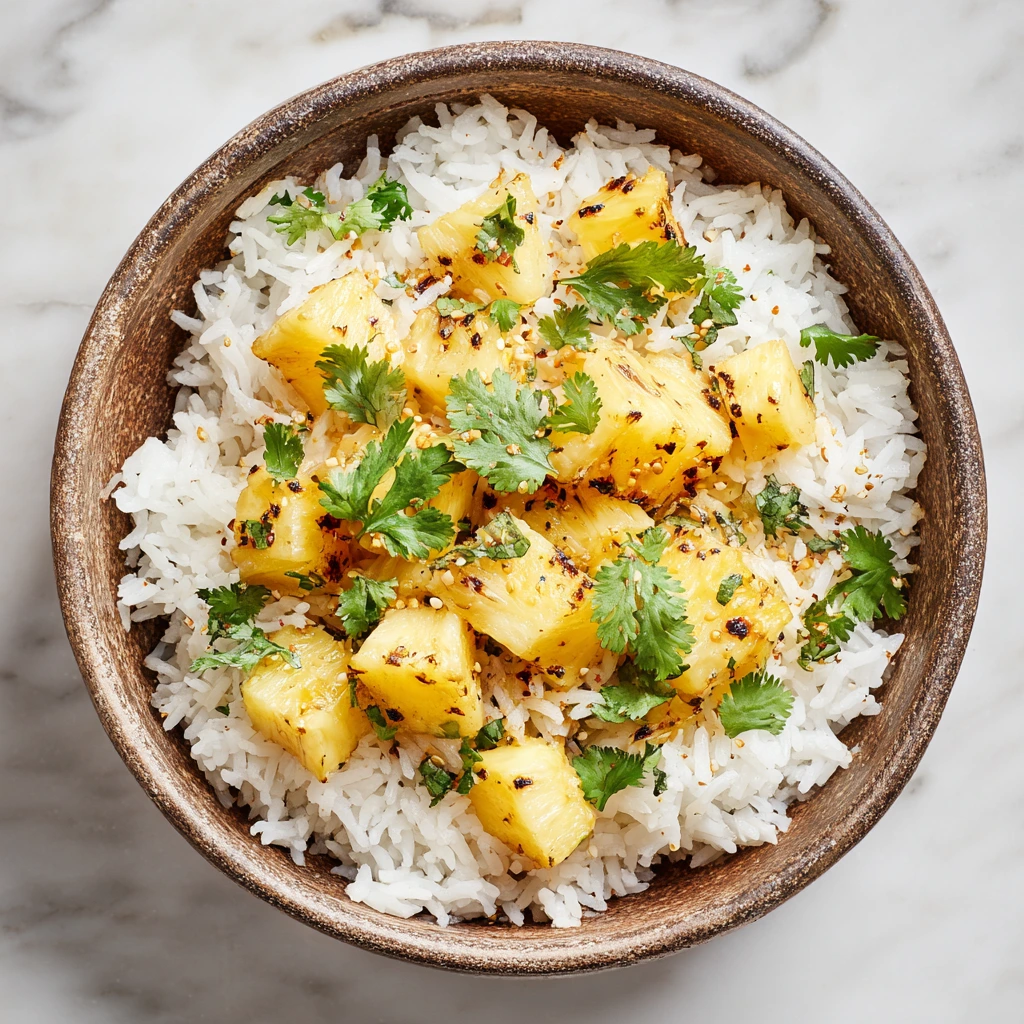Pineapple Coconut Rice