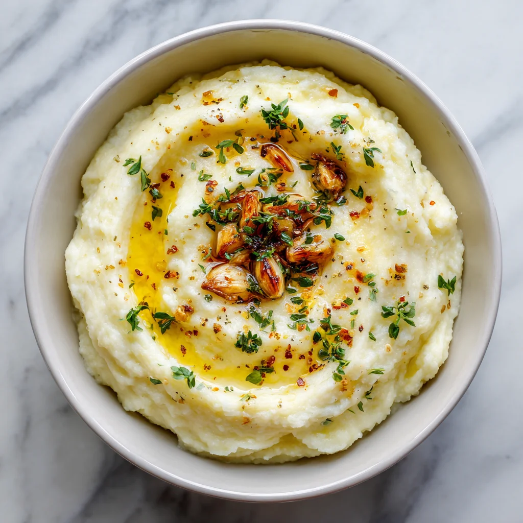 Roasted Garlic Mashed Potatoes
