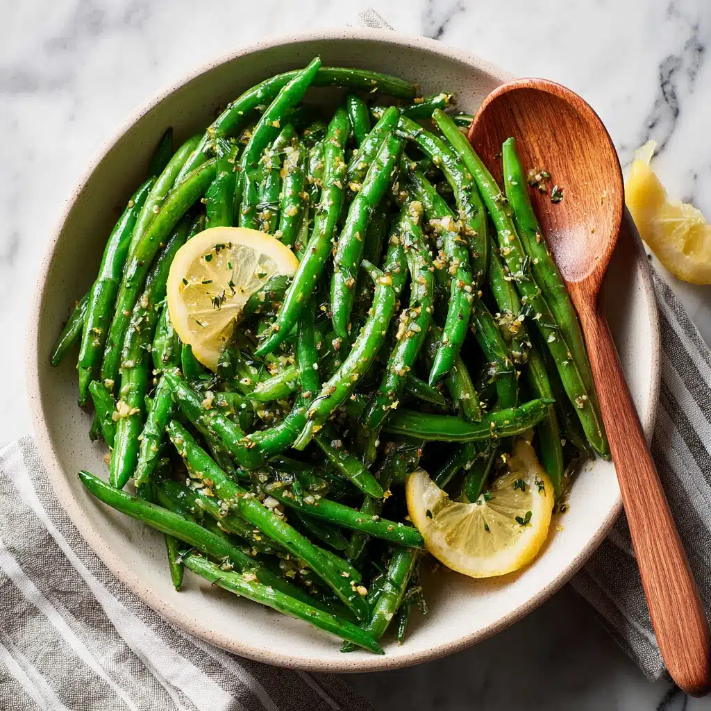 Zesty Lemon Green Beans