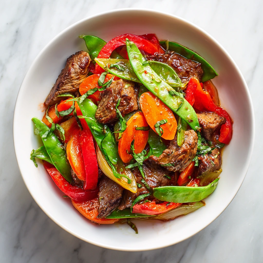 Beef & Vegetable Stir‑Fry