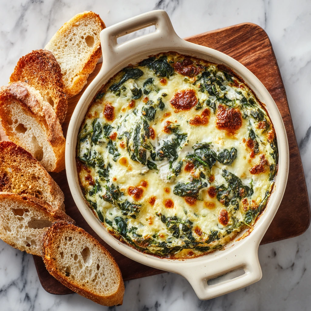 Creamy Spinach and Ricotta Dip