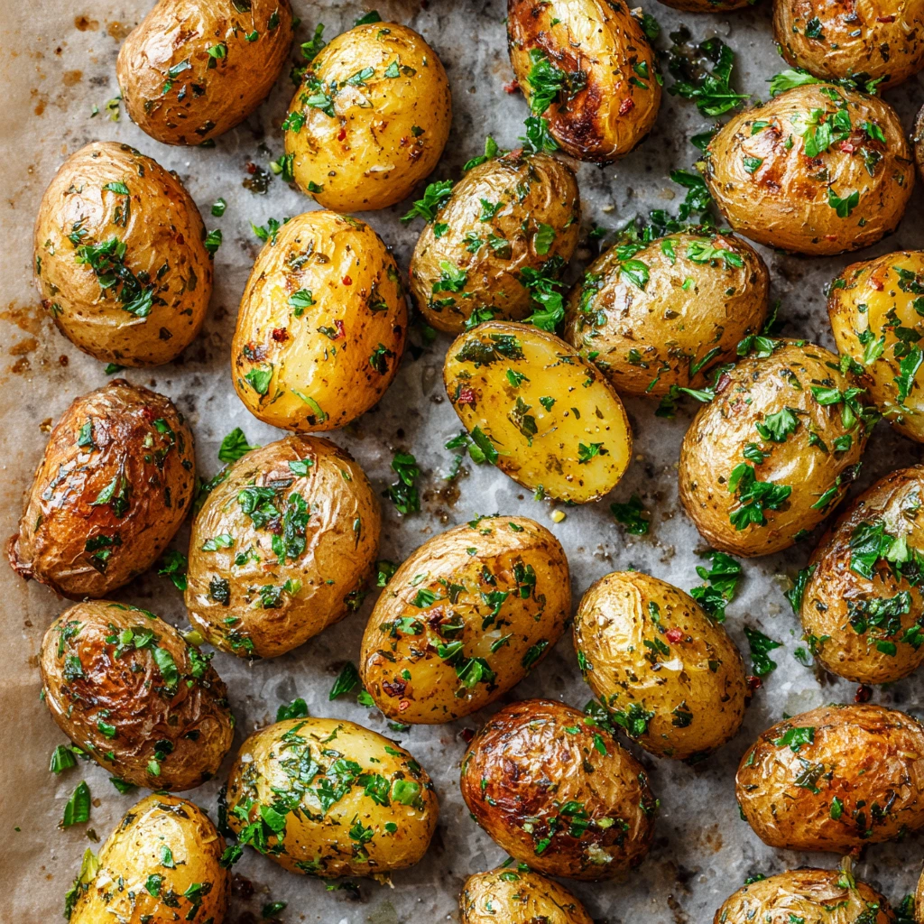 Garlic & Herb Roasted Potatoes
