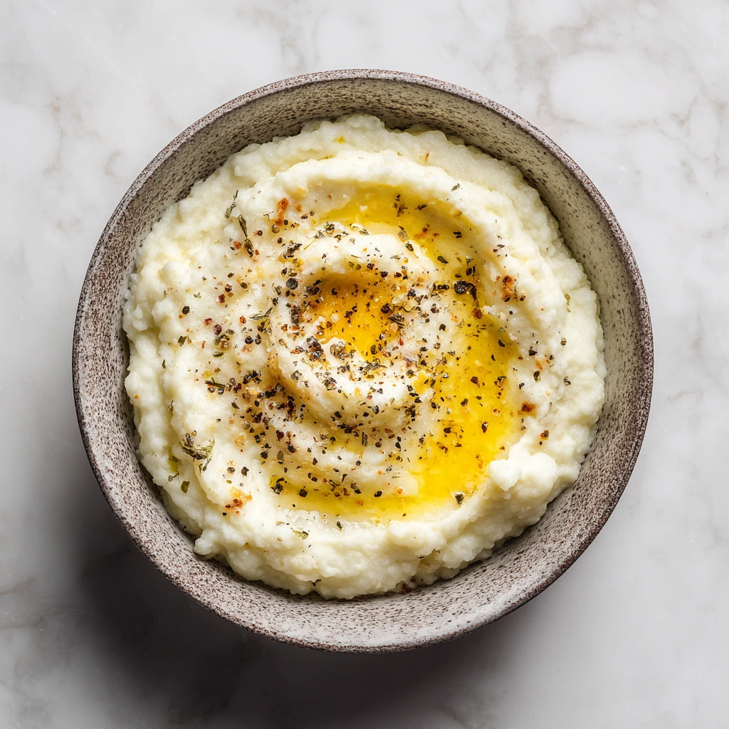 Garlic Mashed Cauliflower