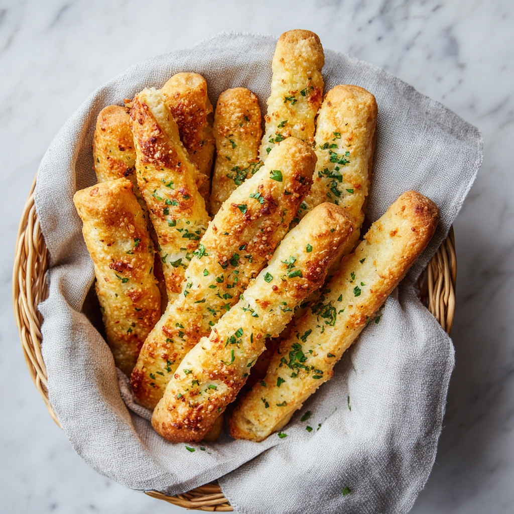 Garlic Parmesan Breadsticks