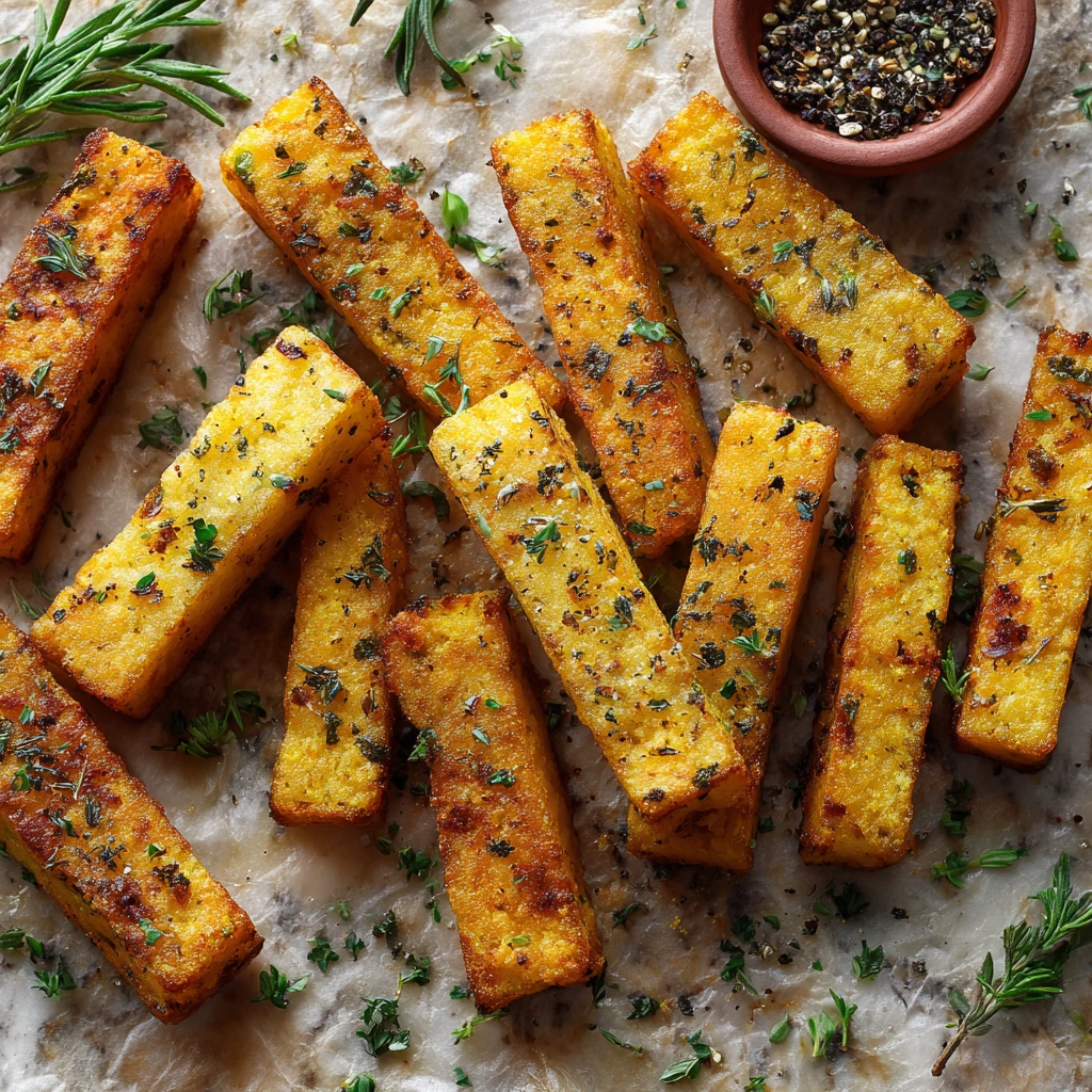 Herbed Polenta Fries