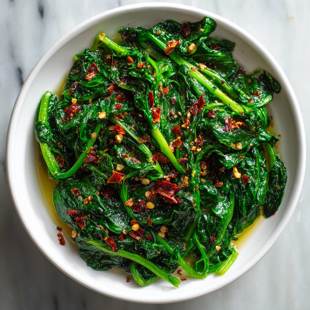 Italian-Style Sautéed Spinach