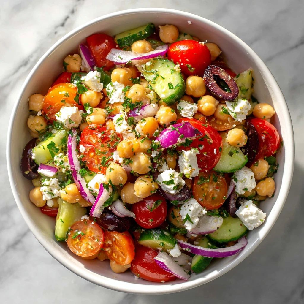 Mediterranean Chickpea Salad