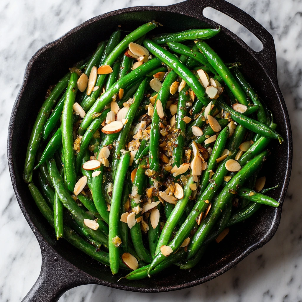 Sautéed Green Beans with Almonds