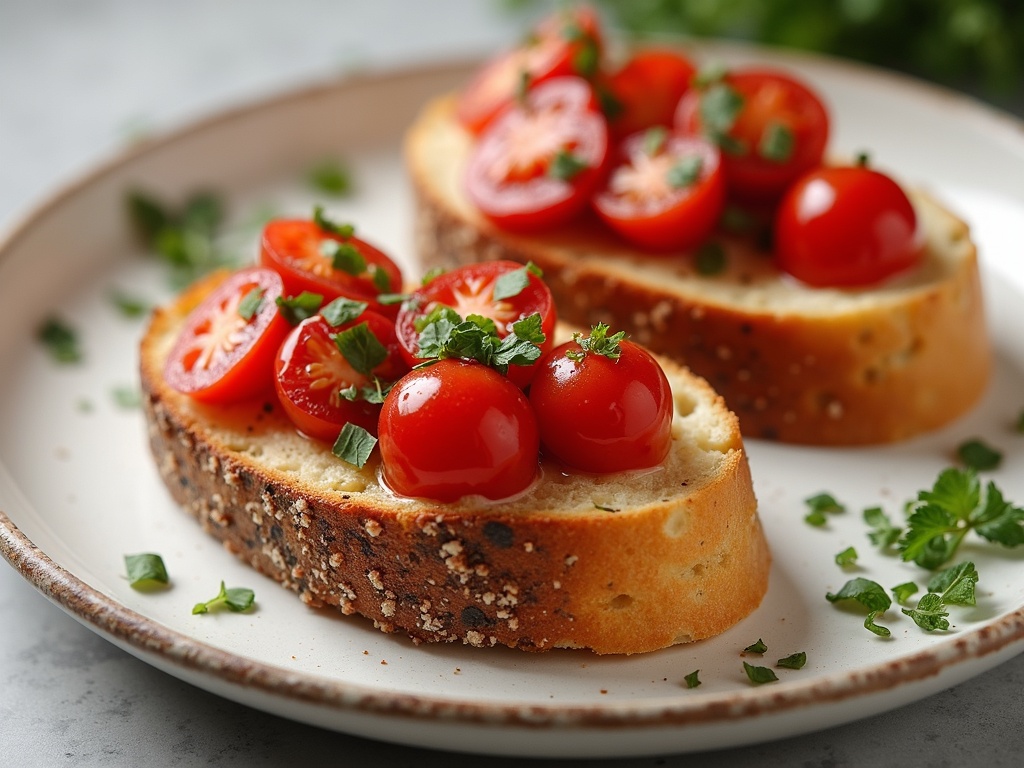 bruschetta recipe final plate Easy and Delicious Classic Bruschetta Recipe
