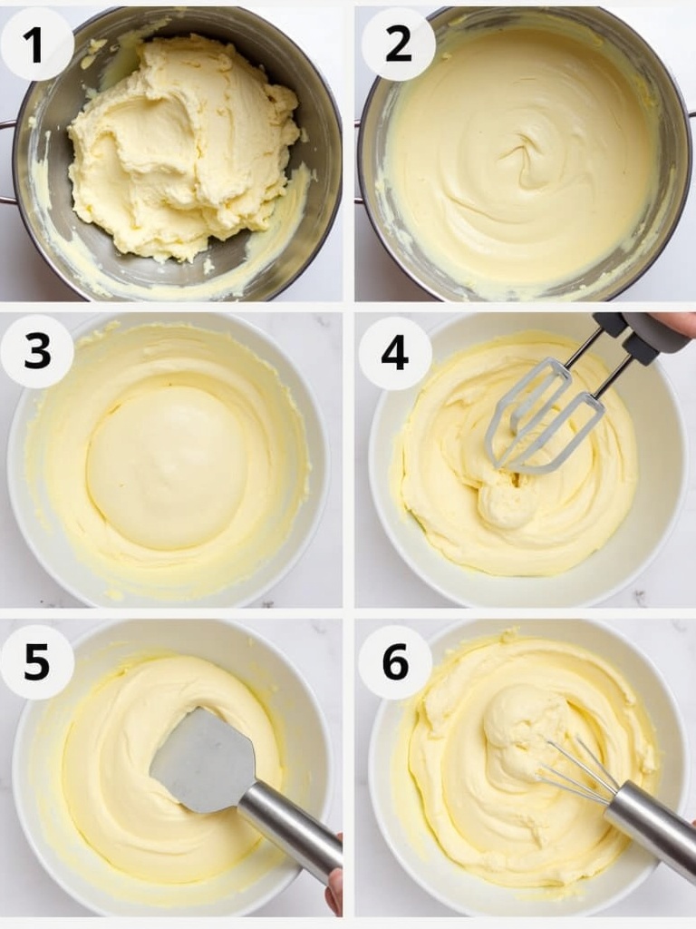 buttercream recipe steps