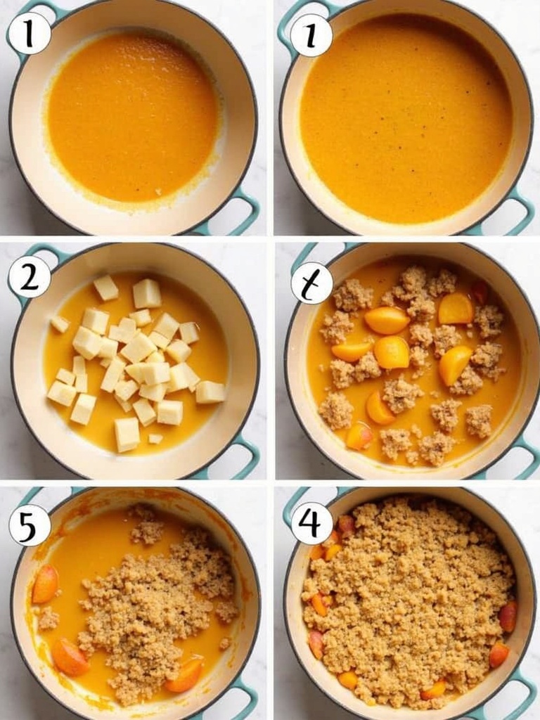 peach crisp recipe instructions