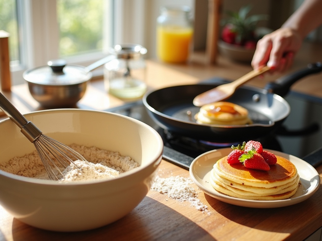 1csOQIDTuAthvixGauve9 1 Healthy Pancakes