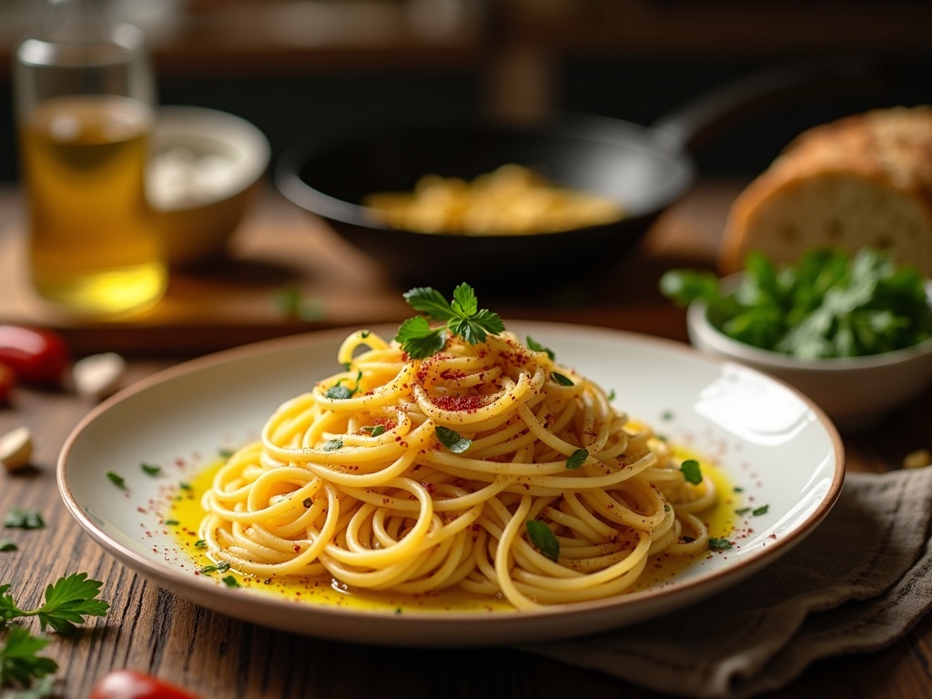 aglio olio recipe