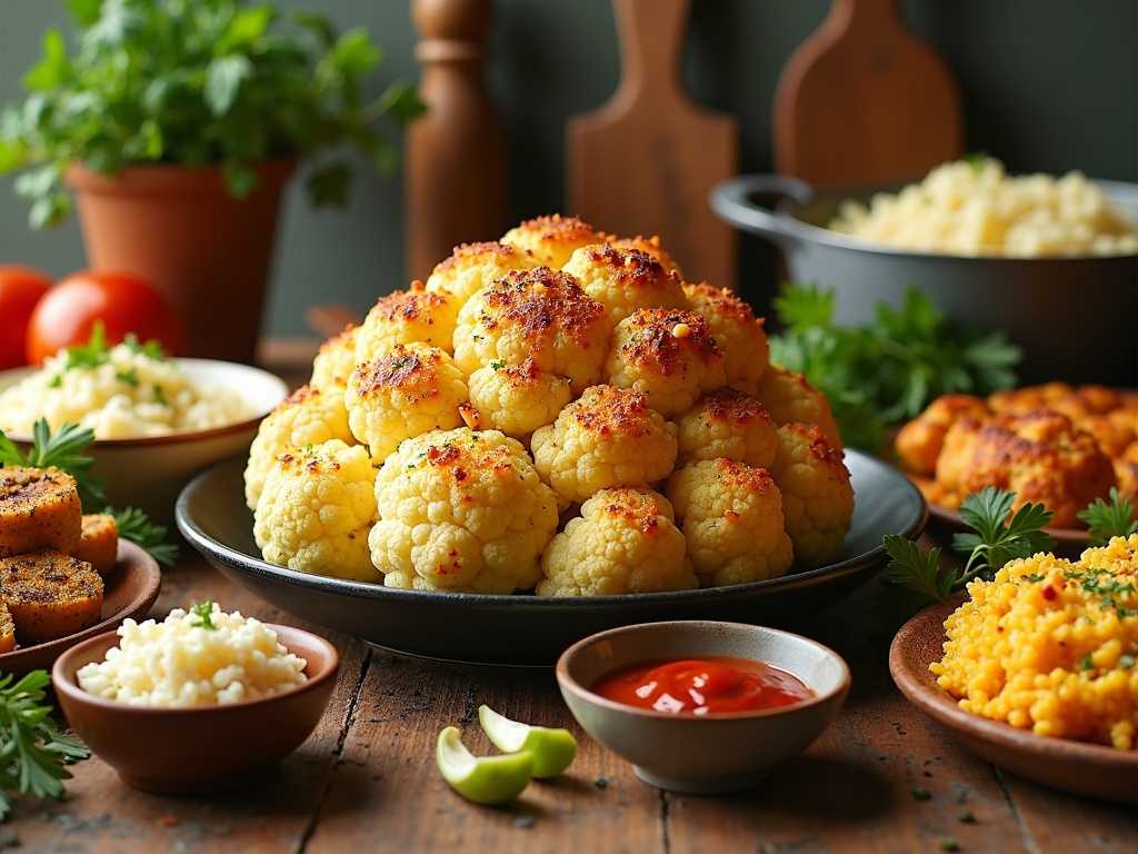 baked cauliflower
