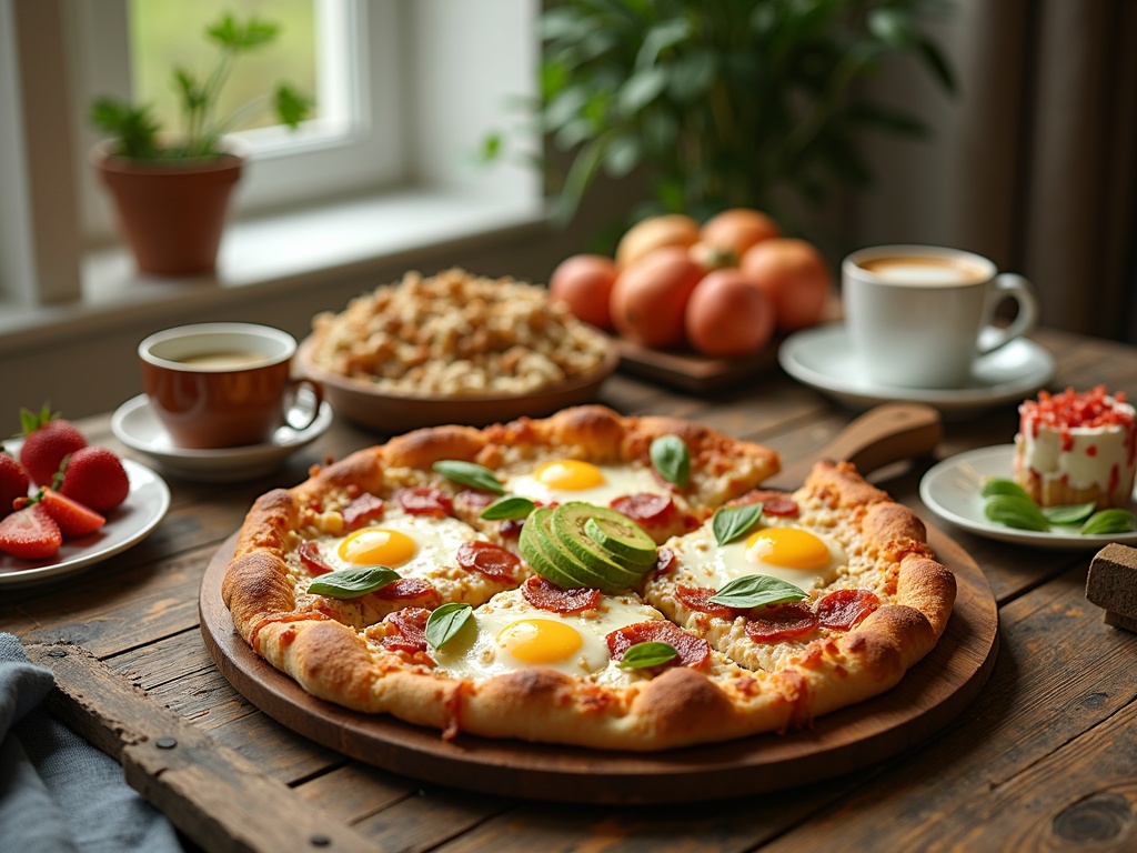 breakfast pizza