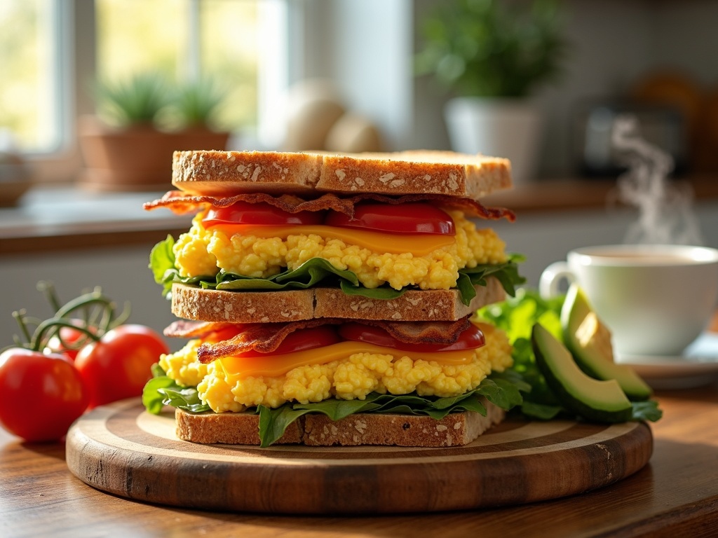 breakfast sandwich