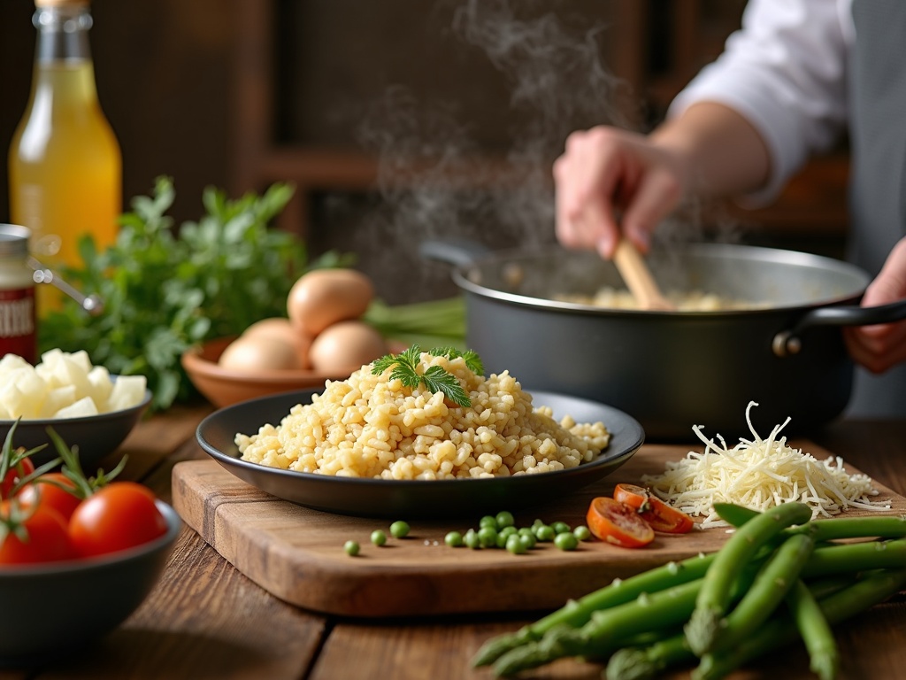 chicken risotto