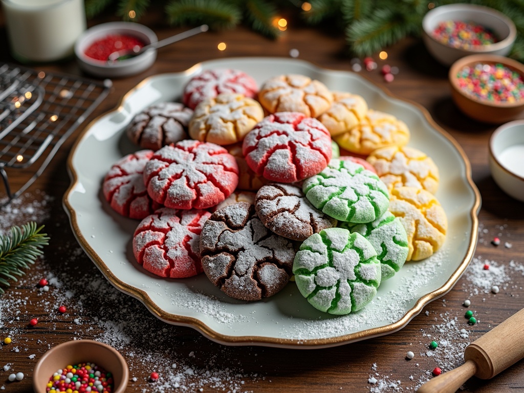 crinkle cookies