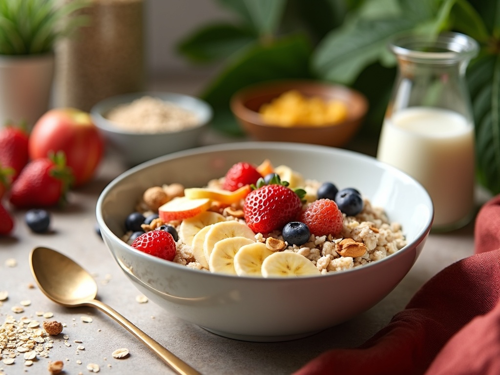 healthy vegan breakfast