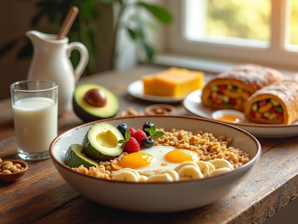 high calorie breakfast