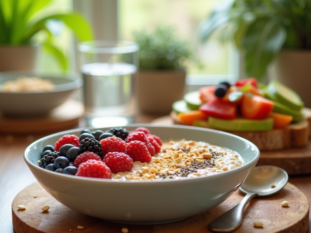 high fiber breakfast