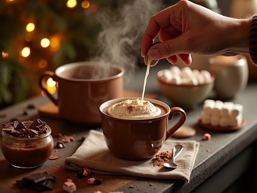homemade hot chocolate