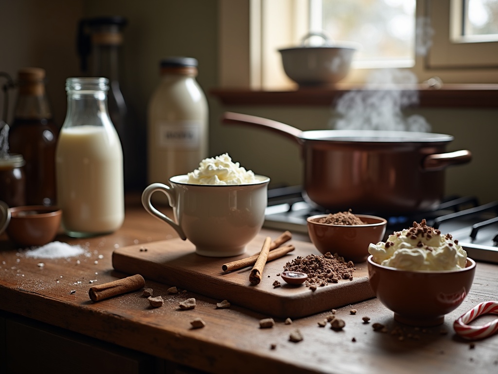 homemade hot cocoa