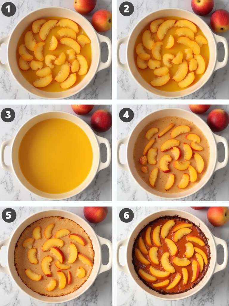 Peach Desserts with Fresh Peaches