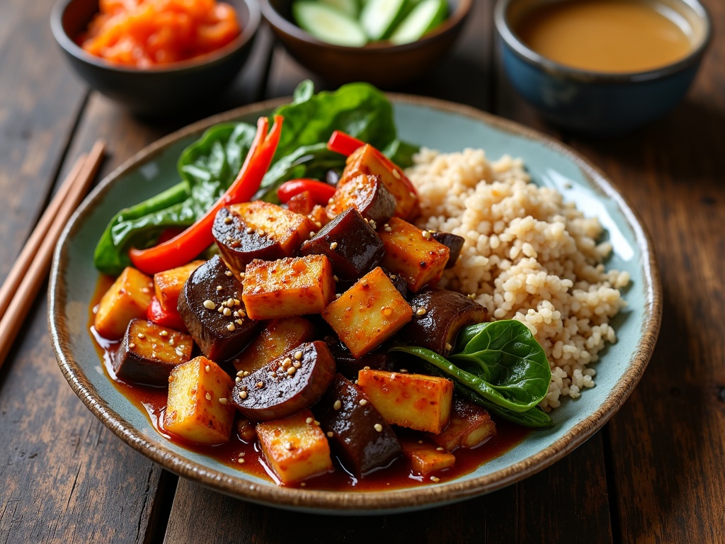 pgpUNl2FUZcdhA4x5s4AM 1 Eggplant Gochujang Stir-fry