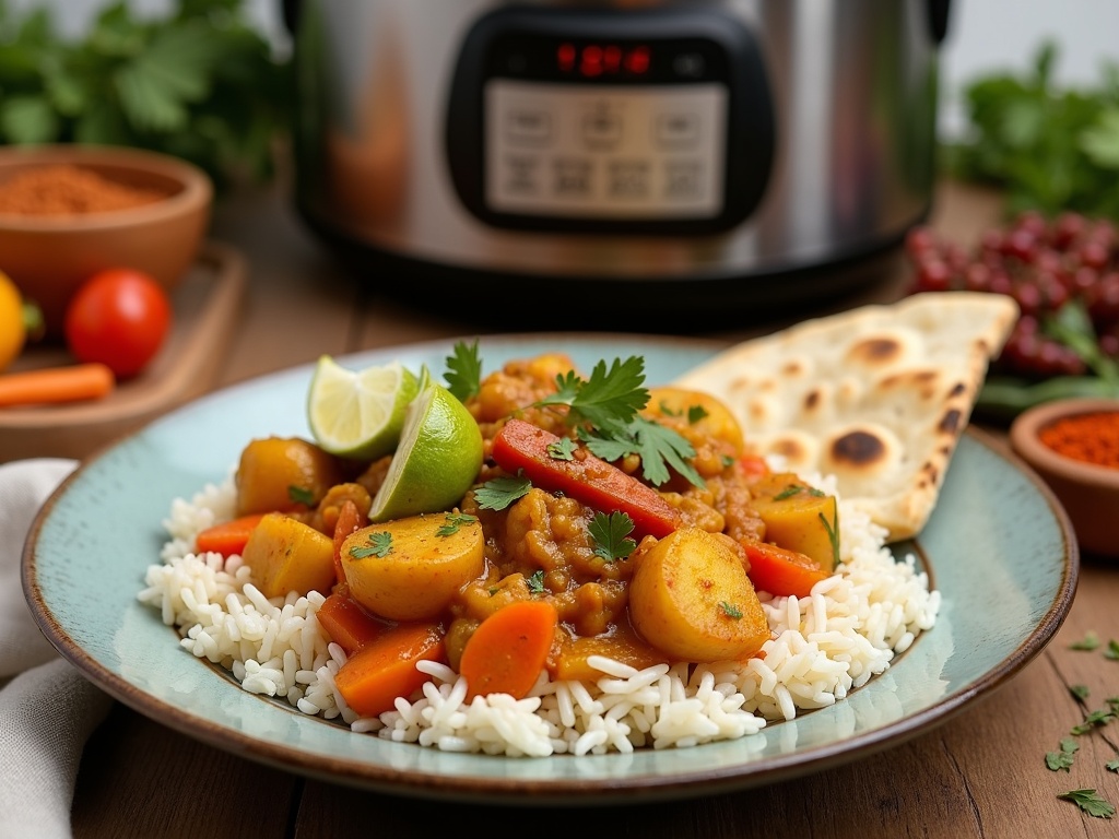 slow cooker chicken curry