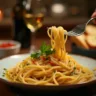 spaghetti aglio olio