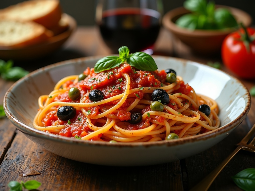 spaghetti puttanesca