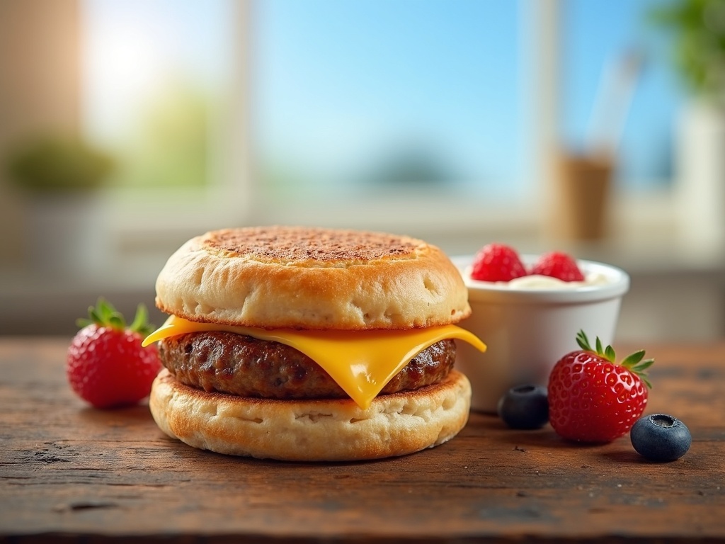 Mcdonald's Sausage Mcmuffin