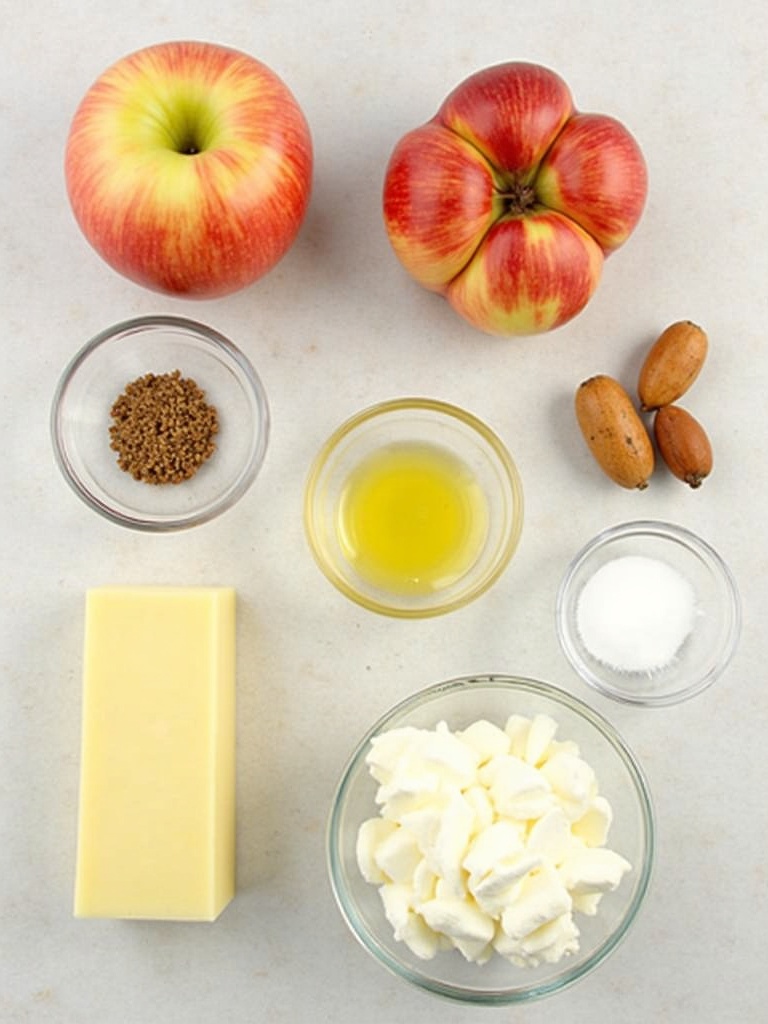 Apple & Brie Crostini Ingredients