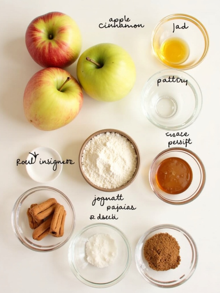 Apple Cinnamon Rolls Ingredients