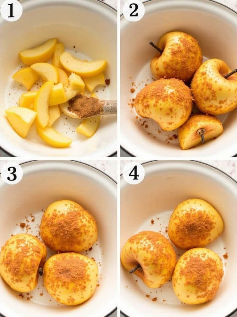 Baked Cinnamon Apples Instructions