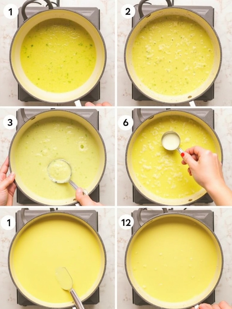 Broccoli Cheddar Soup Instructions