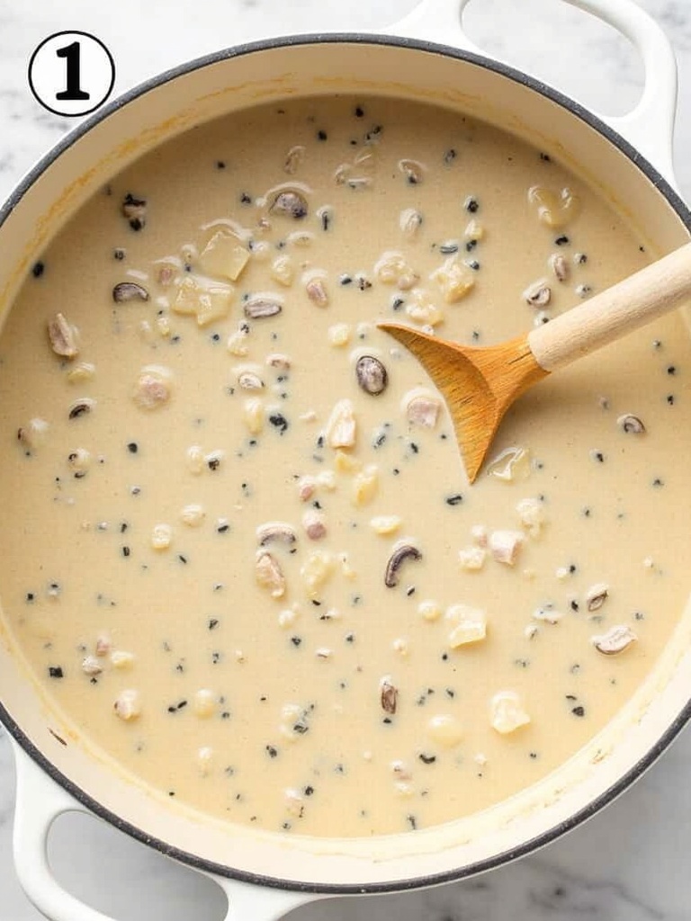 Creamy Mushroom Soup Instructions
