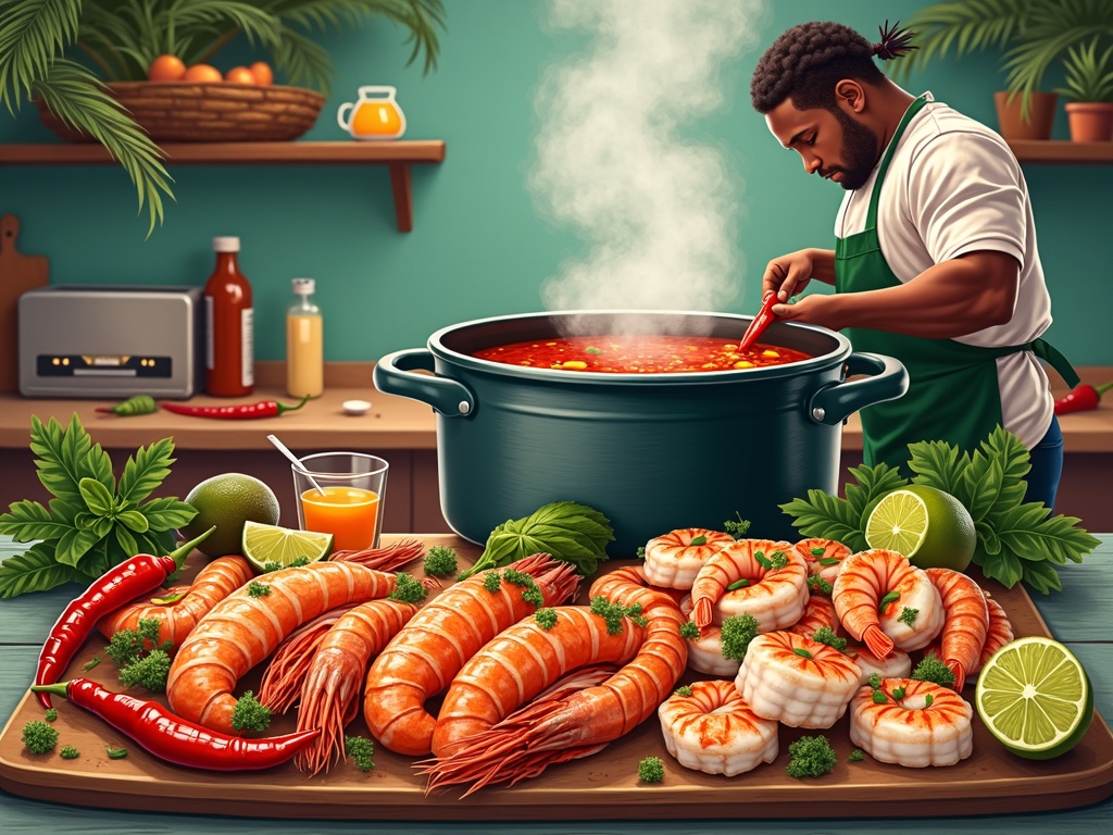 NttP wTsp yHZkJR J0C1 Caribbean Seafood Stew