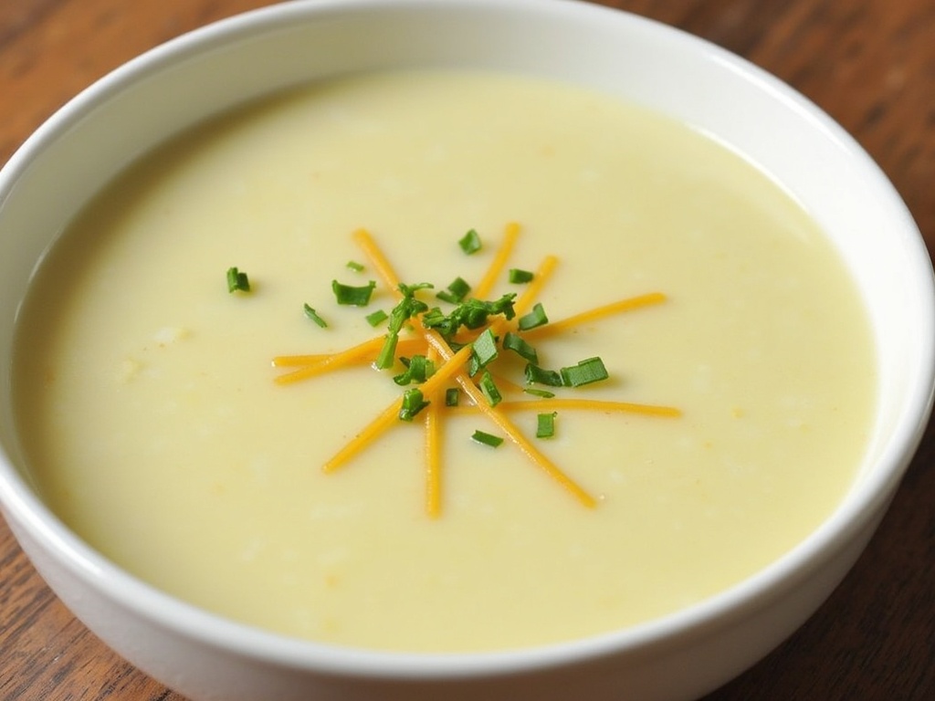 Potato Leek Soup final plate