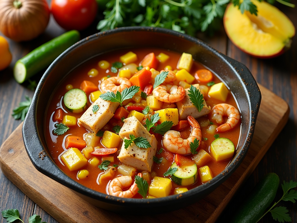 Caribbean Seafood Stew
