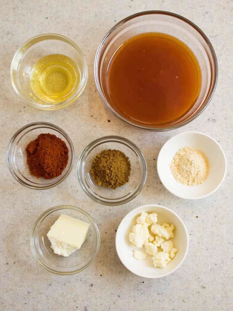 Spiced Apple Chutney Ingredients