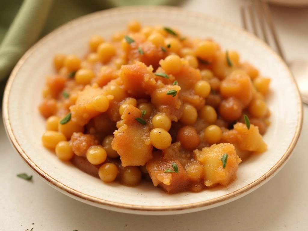 Spiced Apple Chutney final plate