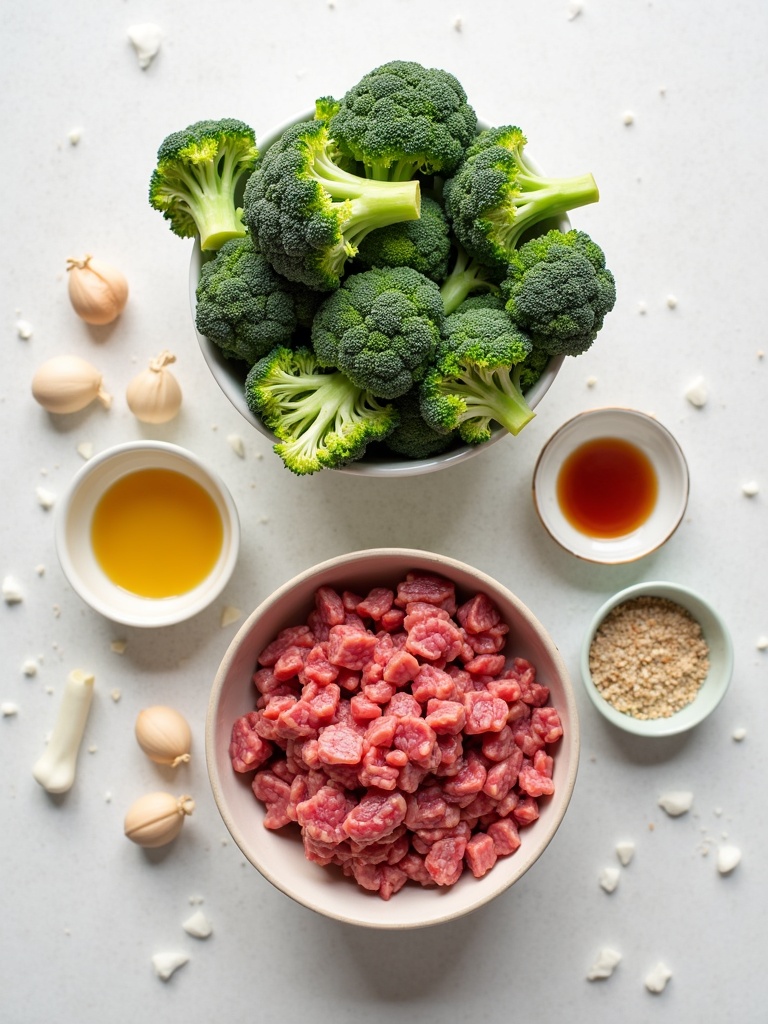 Beef and Broccoli Stir Fry Ingredients