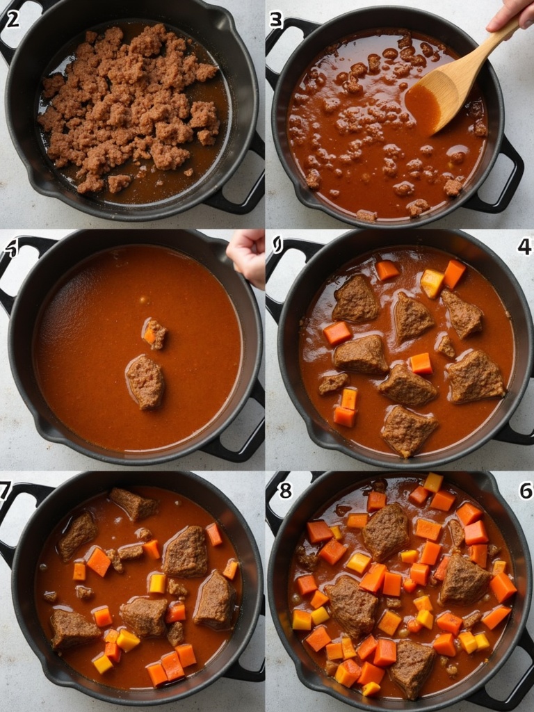 Beef Cheek Stew Instructions