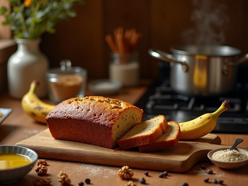 brown butter banana bread