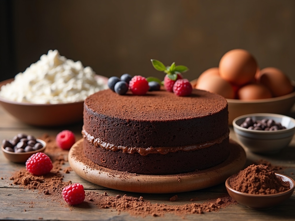 chocolate sponge cake