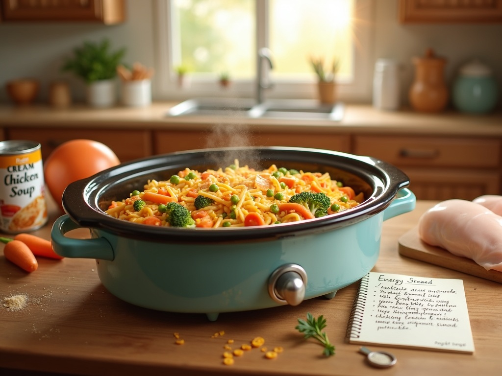 crock pot chicken casserole
