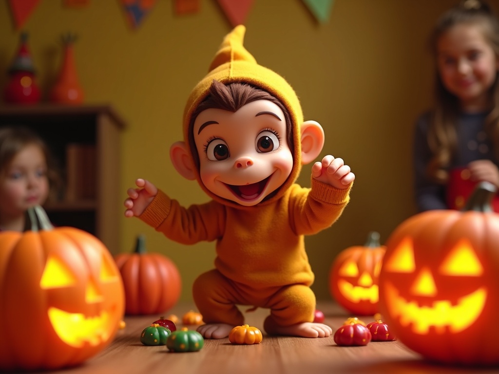 curious george halloween